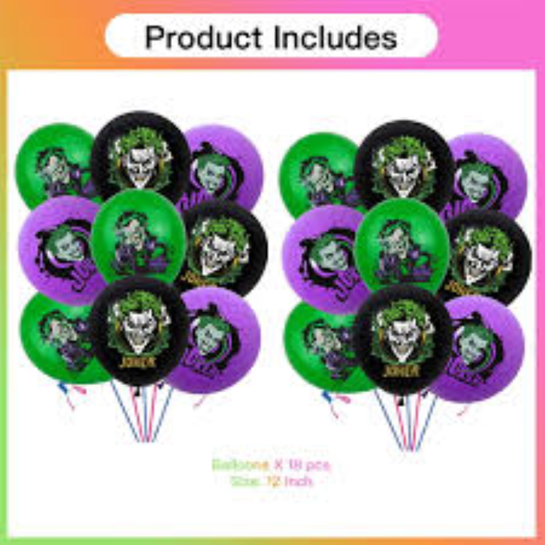 BALOON JOKER 10PC 229903